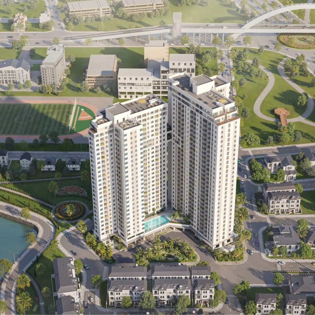 phối cảnh lakeside garden hải phòng